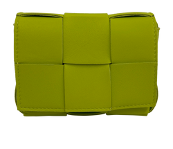 Cassette Nano Bandolera,Piel,Verde/Amarillo Neon,DB,3*